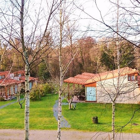 Bungalow Camping Los Manzanos Santa Cruz de Oleiros Bagian luar foto