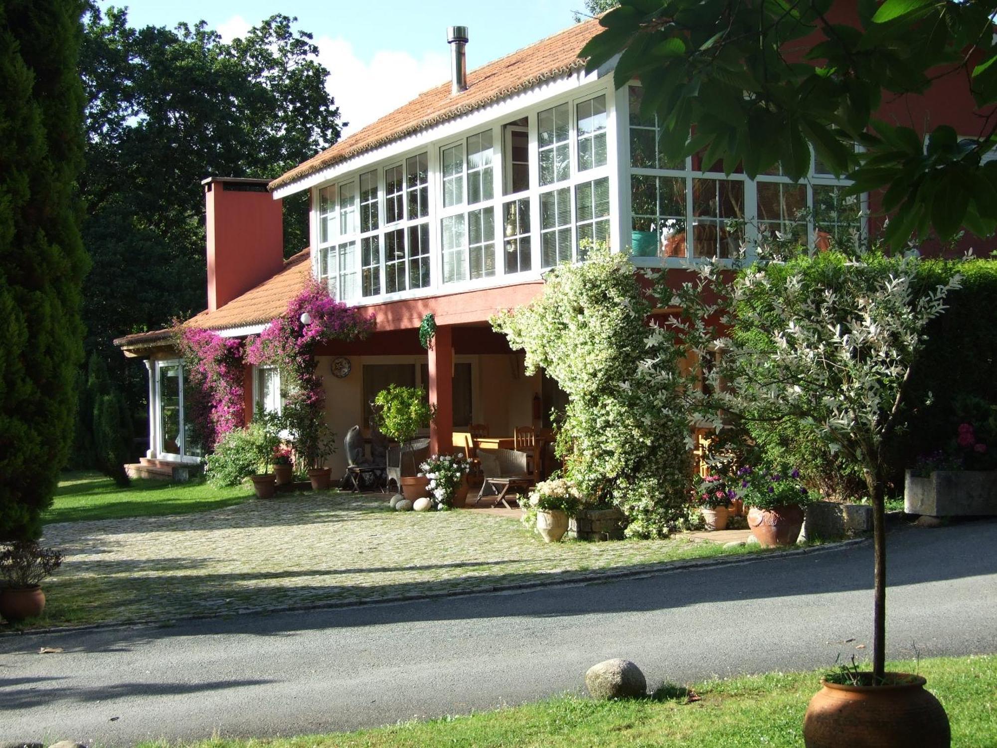 Bungalow Camping Los Manzanos Santa Cruz de Oleiros Bagian luar foto