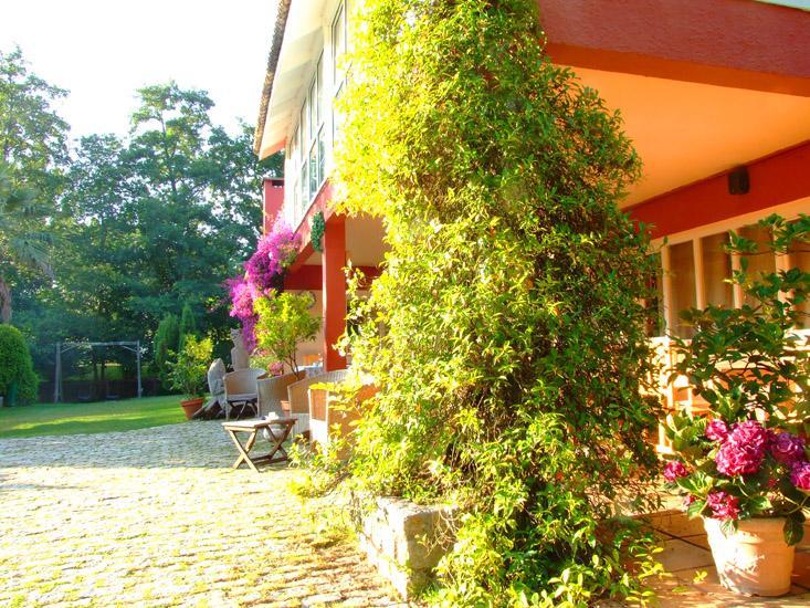Bungalow Camping Los Manzanos Santa Cruz de Oleiros Bagian luar foto